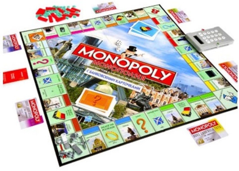 Монополия, купить настольную игру monopoly с банковскими картами на ...