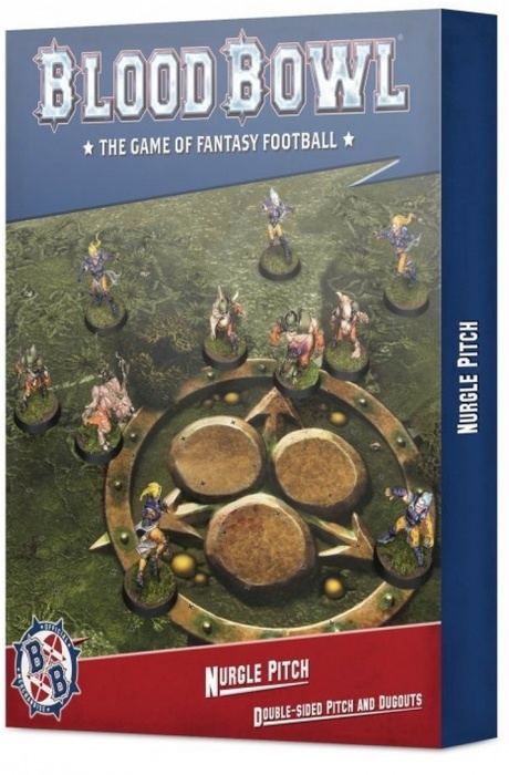 Warhammer Blood Bowl Nurgle Pitch And Dugouts