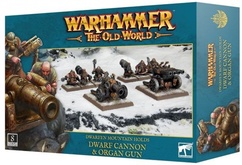 Warhammer The Old World: Dwarfen Mountain Holds Dwarf Cannon & Organ Gun