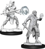 Миниатюра Dungeons & Dragons. Nolzur's Marvelous Miniatures: Human Male Multiclass Fighter+Wizard