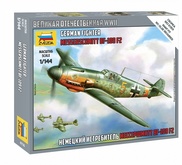 Модель Немецкий истребитель Мессершмитт BF-109 F2. Масштаб 1:144