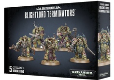 Warhammer 40,000. Death Guard Blightlord Terminators