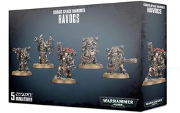 Warhammer 40,000. Chaos Space Marines: Havocs