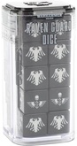 Warhammer 40,000. Raven Guard Dice Set