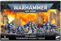 Warhammer 40,000. Space Marine Terminator Assault Squad