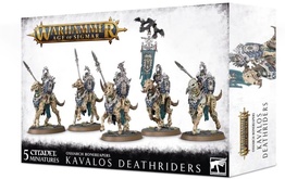 Warhammer. Age of Sigmar. Ossiarch Bonereapers: Kavalos Deathriders