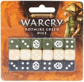 Warhammer Age of Sigmar. Warcry: Rotmire Creed Dice Set