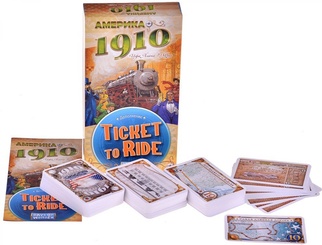 Ticket to Ride: Америка 1910 Дополнение (локализация)