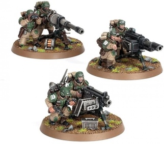 Warhammer 40,000. Astra Militarum: Heavy Weapons Squad 2023