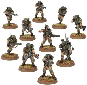 Warhammer 40,000. Astra Militarum: Cadian Shock Troops