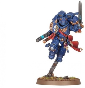 Warhammer 40,000. Space Marines: Captain with Jump Pack