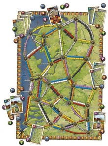 Ticket to Ride: Nederland (Билет на поезд: Нидерланды) (на английском языке)