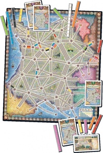 Ticket to Ride: France/Old West Map Collection Дополнение (на английском языке)