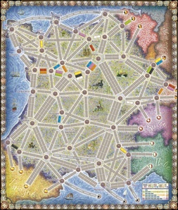 Ticket to Ride: France/Old West Map Collection Дополнение (на английском языке)