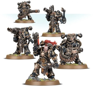 Warhammer 40,000. Chaos Space Marines: Havocs