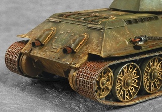 Модель Советский средний танк Т-34/76 1942 г. Масштаб 1:35