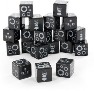 Warhammer 40,000. Iron Hands Dice Set