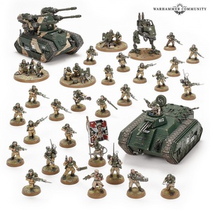 Warhammer 40,000. Astra Militarum: Bastion Platoon