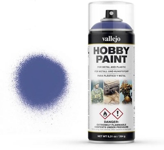 Аэрозольная грунтовка Vallejo серии Aerosol Ultramarine Blue 400 мл