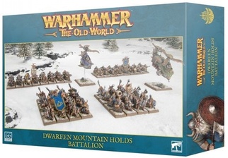 Warhammer The Old World: Dwarfen Mountain Holds Battalion