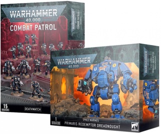 Набор Warhammer Combat Patrol: Deathwatch+Space Marines. Primaris Redemptor Dreadnought