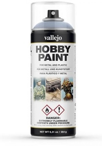 Аэрозольная грунтовка Vallejo серии Aerosol Wolf Grey 400 мл