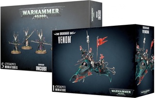 Набор Warhammer Drukhari Incubi+Venom