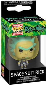 Брелок Funko Pocket POP! Keychain: Rick &amp; Morty: Space Suit Rick