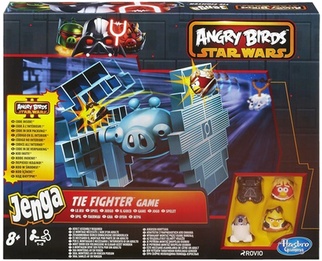 Angry Birds Star Wars. Дженга. Истребитель класса Тай