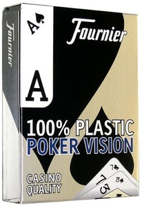 Карты для покера Fournier Poker Vision пластиковые