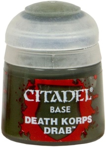 Краска Citadel Base: Death Korps Drab