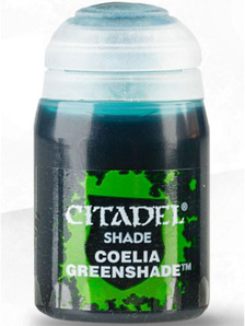 Краска Citadel Shade: Coelia Greenshade