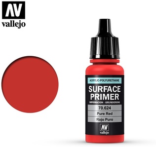 Краска Vallejo серии Surface Primer: Pure Red