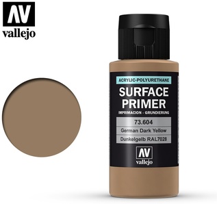 Краска Vallejo серии Surface Primer: German Dark Yellow