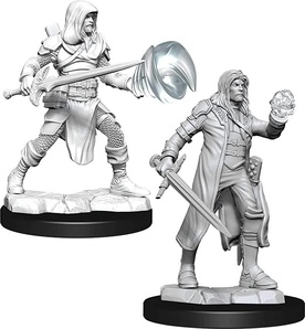 Миниатюра Dungeons &amp; Dragons. Nolzur&#039;s Marvelous Miniatures: Human Male Multiclass Fighter+Wizard