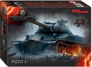 Пазл World of Tanks Синий 54