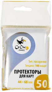 Протекторы Crowd Games Premium (44x68 мм, 50 шт.)