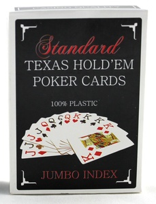 Карты для покера Texas Holdem Jumbo Index Красные