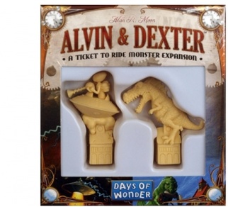 Ticket to Ride: The Monster Expansion Alvin &amp; Dexter (на английском языке)