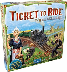 Ticket to Ride: Nederland (Билет на поезд: Нидерланды) (на английском языке)