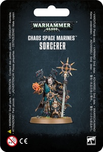 Warhammer 40,000. Chaos Space Marines Sorcerer