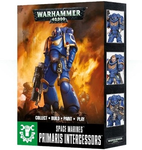 Warhammer 40,000. Easy To Build. Space Marines Primaris Intercessors