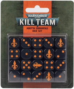 Warhammer 40,000. Kill Team: Adepta Sororitas Dice Set