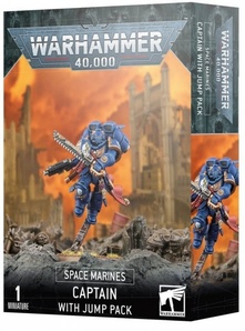 Warhammer 40,000. Space Marines: Captain with Jump Pack