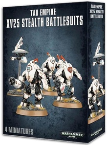 Warhammer 40,000. Tau Empire XV25 Stealth Battlesuits