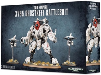 Warhammer 40,000. T’au Empire XV95 Ghostkeel Battlesuit