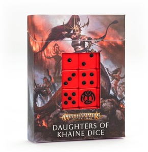 Warhammer Age of Sigmar. Daughters of Khaine Dice Set