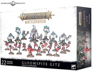 Warhammer Age of Sigmar. Gloomspite Gitz: Fungal Loonhorde