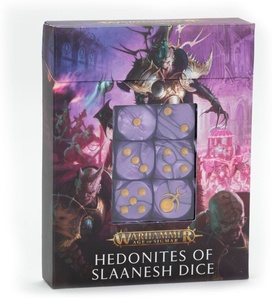 Warhammer Age of Sigmar. Hedonites of Slaanesh Dice Set