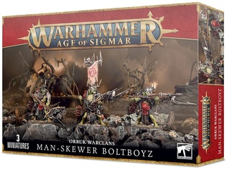 Warhammer. Age of Sigmar. Orruk Warclans: Man-skewer Boltboyz